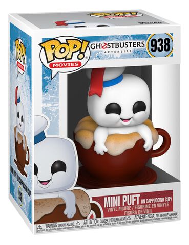 Figurine Funko Pop! N°938 - Sos Fantomes - Mini Puft Dans Une Tasse Cappuccino